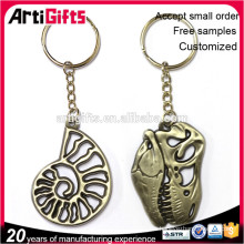 2016 3D deisgn make your own logo metal key chain